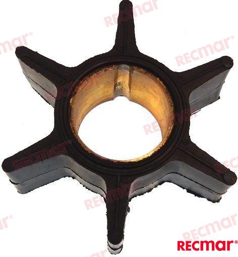 Water pump impeller - Mercury (40/50/60 hp) CEF500312 OEM: Mercruiser: 47-89983T, 89983, 89983B, 89983T; OMC: 0508384, 0775461