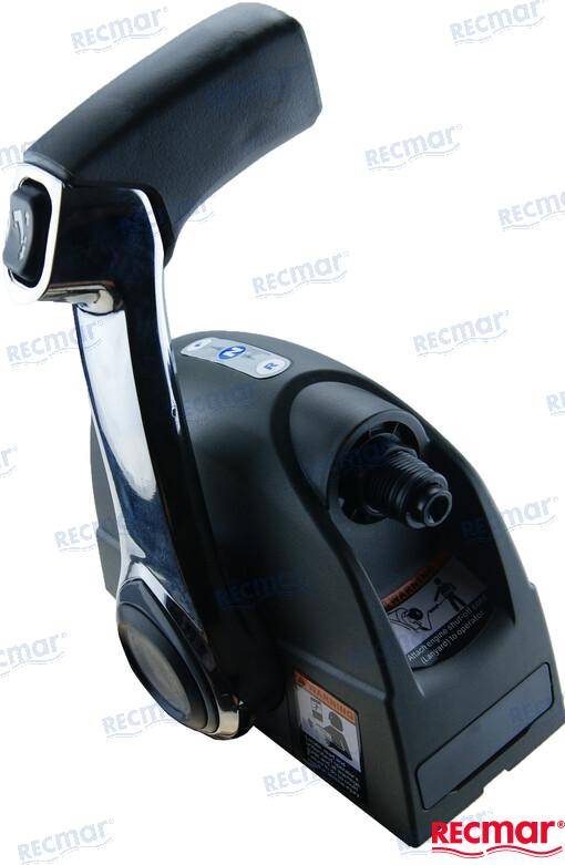 twin top mount control with key