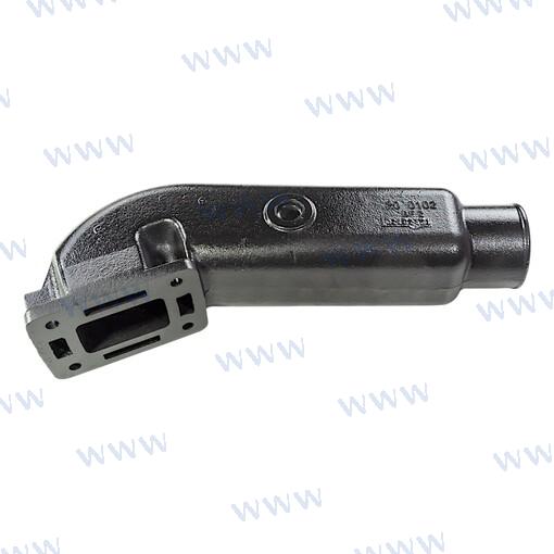 Barr 3" Exhaust Elbow fits Indmar 5.0 & 5.7L Small Block