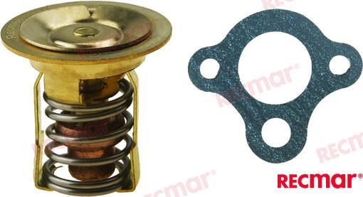 Termostat kit  GM 2.5 L 3.0L LX 4.1L 60C D35mm OEM: Mercruiser: 59078, 59078Q3, 59078T3, 59078T4, F84068, F84068-1, F84068-2, F85068-2
