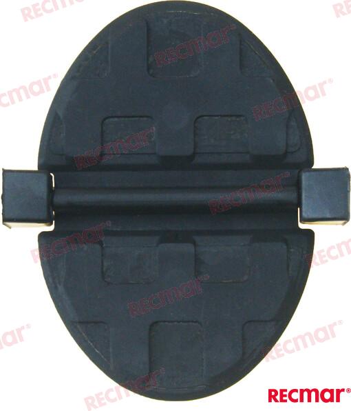 shutter water exhaust OEM: Mercruiser: 60930, 8M0067654