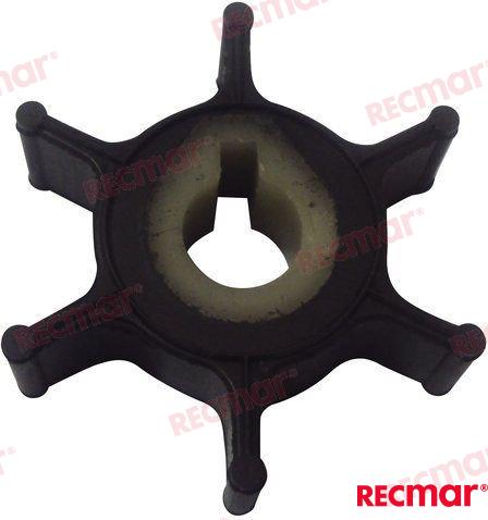 Impeller OEM: Mercruiser: 47-80395M, 80395M; Yamaha: 646-44352-01, 6464435201