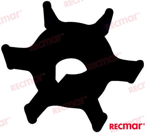 Impeller Yamaha - Parsun - Selva 4T 4-5hp (CEF500325) OEM: Mercruiser: 47-96305M, 96305M; Yamaha: 6E0-44352-00, 6E0-44352-00-00, 6E04435200