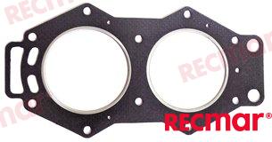 Head gasket for OEM: Mercruiser: 804000; Yamaha: 6E5-11181-A2, 6E5-11181-A2-00, 6E511181A100, 6E511181A2, 6E511181A200
