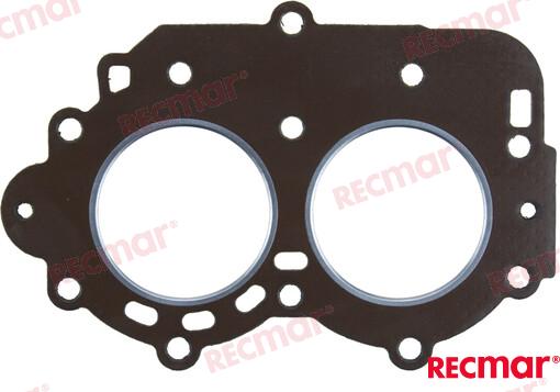 Head gasket OEM: Mercruiser: 18937, 18937M, 27-18937, 27-18937M; Yamaha: 682-11181-00, 6821118100, 6E7-11181-00, 6E7-11181-A0, 6E7-11181-A2