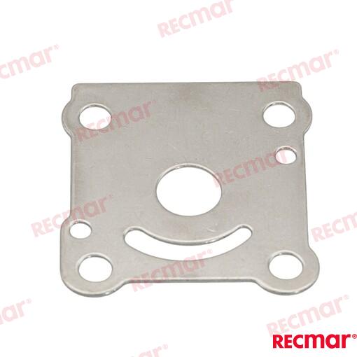 Опорная плита водяного насоса OEM: Mercruiser: 11592M; Yamaha: 6G1-44323-00, 6G1-44323-00-00, 6G14432300