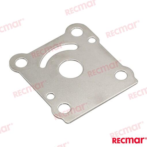 Опорная плита водяного насоса OEM: Mercruiser: 11592M; Yamaha: 6G1-44323-00, 6G1-44323-00-00, 6G14432300