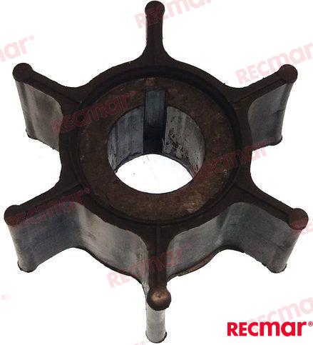 Water pump impeller for OEM: Mercruiser: 11590M, 47-11590M; Yamaha: 6G1-44352-00, 6G14435200