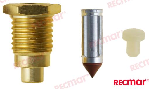 Valve needle kit OEM: Mercruiser: 17050M, 804186; Yamaha: 6H3-14590-02-00