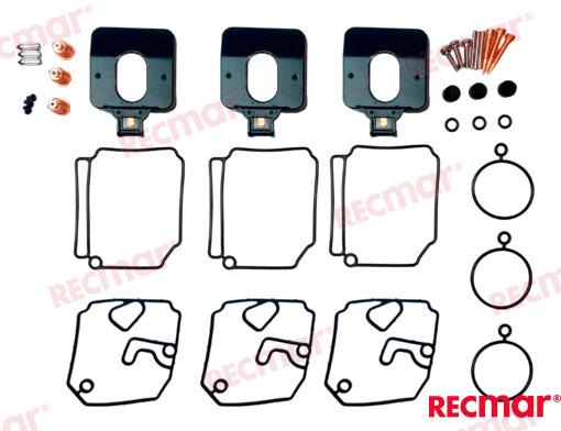 Carburetor Repair Kit OEM: Mercruiser: 8M0175366, 8M6010313; Yamaha: 6H4-W0093-04-00; Tohatsu: 3F3-87122-1