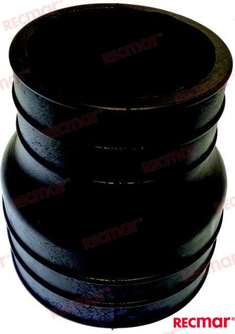 Exhaust below 4 to 3 inch OEM: Mercruiser: 70981, 70981A3, 70981B3; OMC: 0508695, 0775543