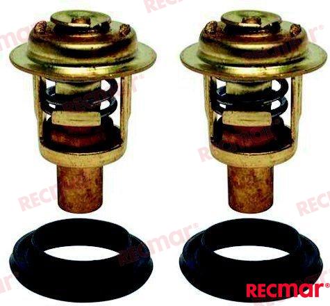 Thermostat kit OEM: Mercruiser: 75692Q2, 75692T2, 75692T3