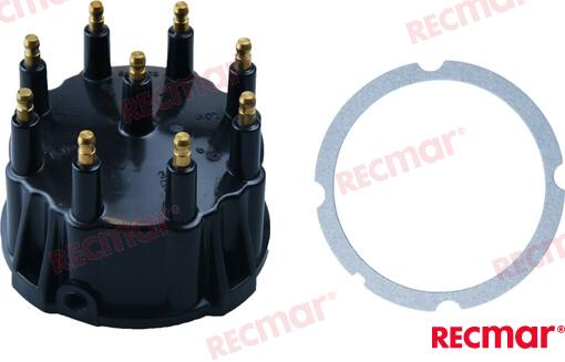 Distributor cover V8 OEM: Mercruiser: 16457A4, 393-9459Q1, 43557, 43557A1, 805759A1, 805759A2, 805759A5, 805759Q01, 805759Q3, 805759T1