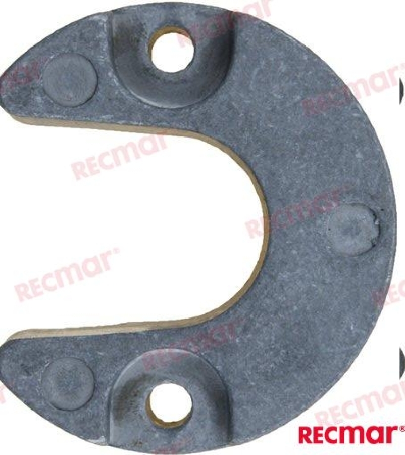 Alumīnija anods priekš OEM: Mercruiser: 8061289A1, 806189, 806189Q1, 806189T1, 97-806189Q1