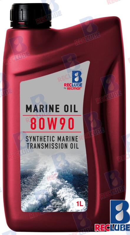 Синтетическое трансмиссионное масло 80W90 1л API GL-5 - зеленое. Подходит для редукторов Alpha, Bravo, Cobra, SX