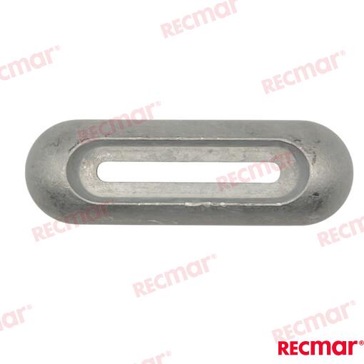Anode 200x65x32mm 1.3kg Zinc for Fairline