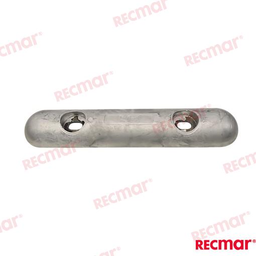 Anode 310x75x35mm 4kg Aluminium for Fairline
