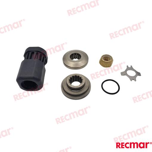 Propeller hub kit for Mercury 40-60Hp - replaces Flo-Torq Reflex OEM: Mercruiser: 835257K12