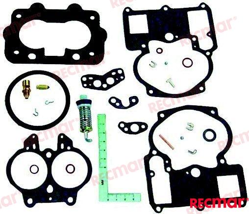 Carburetor Kit OEM: Mercruiser: 803334; Volvo: 841994, 841995; OMC: 0984487, 984487