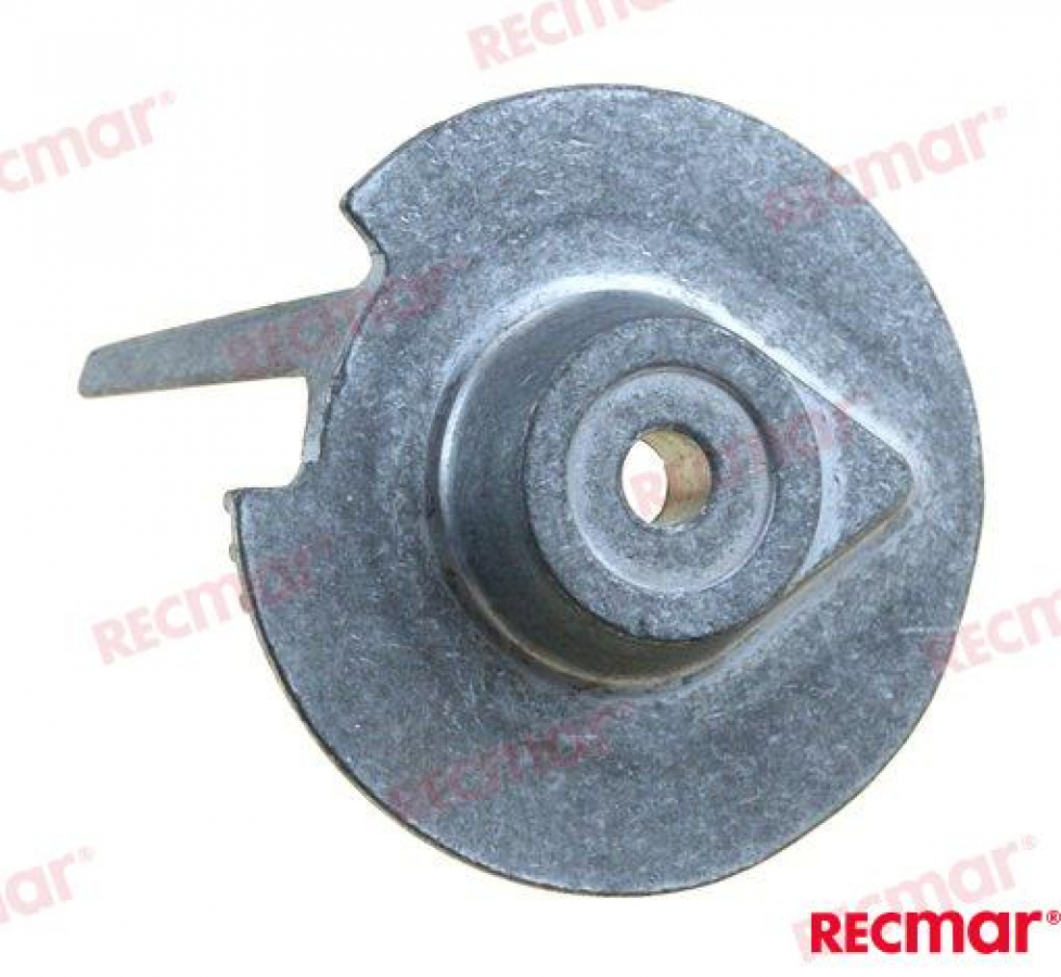 Анод цинковый OEM: Mercruiser: 853762, 8537621; Honda: 3C8-60217-0, 3C8-60217-0M, 3C8-60217-1, 3C8-60217-1M; Tohatsu: 853762