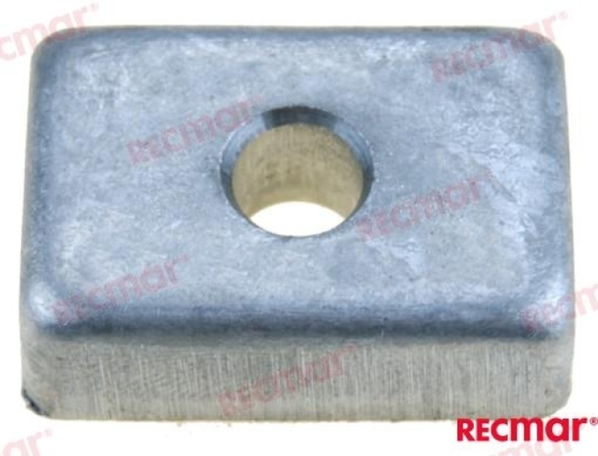 Cinka anods OEM: Mercruiser: 875208, 97-875208; OMC: 5041015; Tohatsu: 3H6602180M