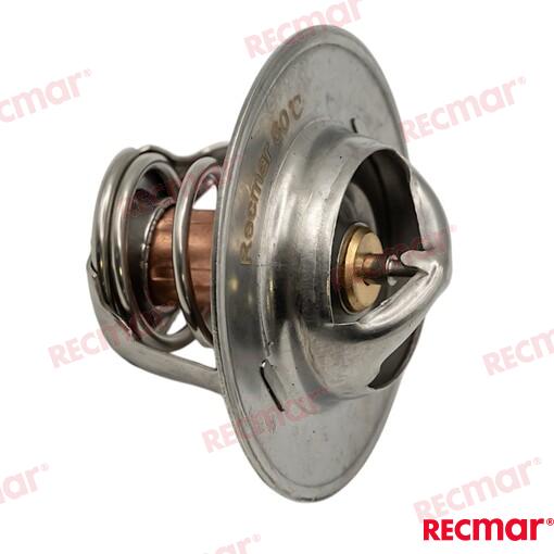 Thermostat in Stainless Steel 60° for GM/FORD based V6 & V8 engines
