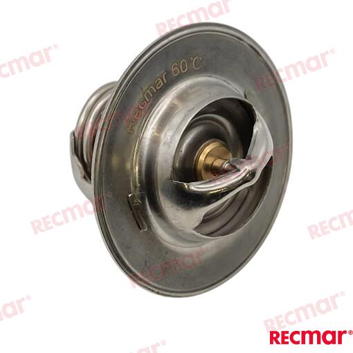 Thermostat in Stainless Steel 60° for GM/FORD based V6 & V8 engines