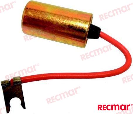 Capacitor OEM: Pleasurecraft: 41057, R115001; Crusader: 12530; Mercruiser: 391-5092, 391-5093, 391-898253001, 391-8M6001217, 5092, 898253001