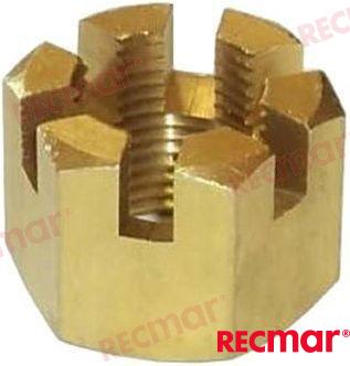 Propeller Nut OEM: Mercruiser: 11-81775M, 859935; Yamaha: 90171-16011, 90171-16011-00, 9017116011, 901711601100