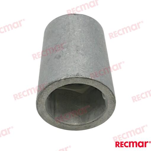 Hex Radice Anode. 30mm Shaft Aluminium
