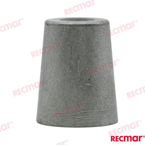 Hex Radice Anode. 30mm Shaft Aluminium