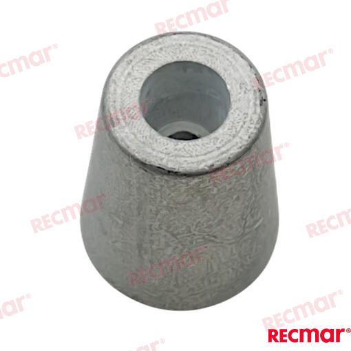 Hex Radice Anode. 30mm Shaft Aluminium
