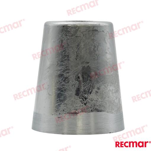 Radice Hex Anode. Shaft 50mm Zinc