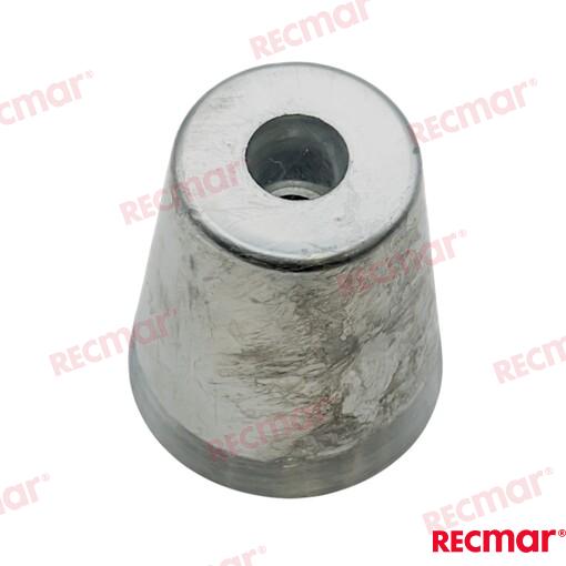 Radice Hex Anode. Shaft 50mm Zinc