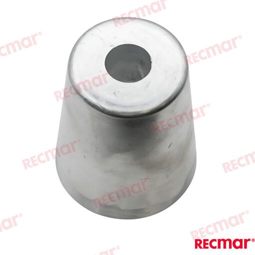 Radice Hex Anode. Shaft Ø60mm Zinc