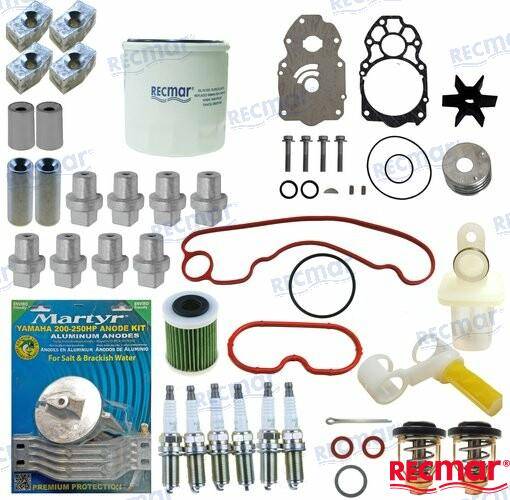 Maintenance kit for Yamaha F225B/F200C (RECKITF225B)
