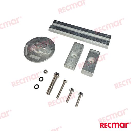 Magnija anodu komplekts