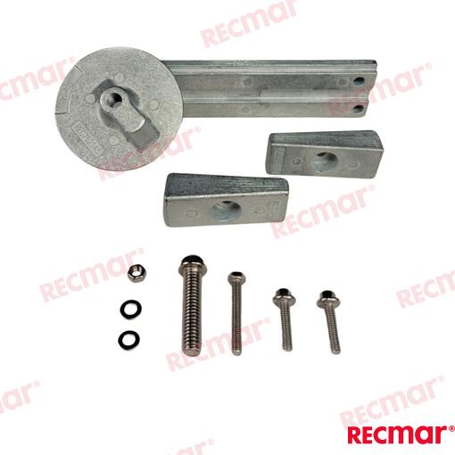 Magnija anodu komplekts