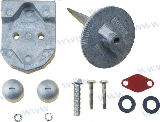 aluminum kit anodes for Alpha 1 Gen 1 AL