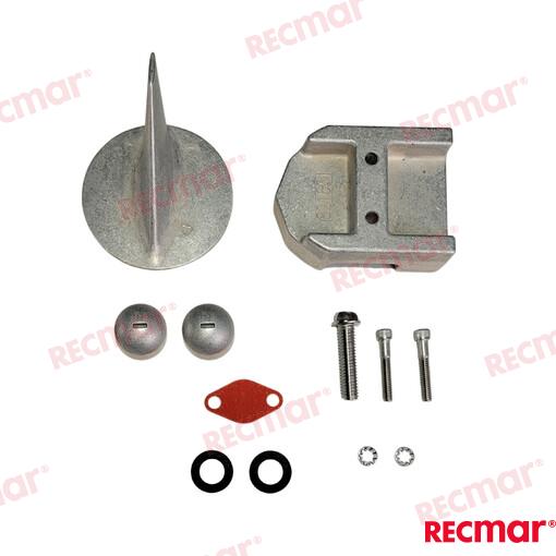 Anodu komplekts ALPHA ONE Gen 1 OEM: Mercruiser: 888755K02, 888755Q04, 888756A1, 888756A2, 888756K01, 888756K02, 888756Q01, 888756Q02