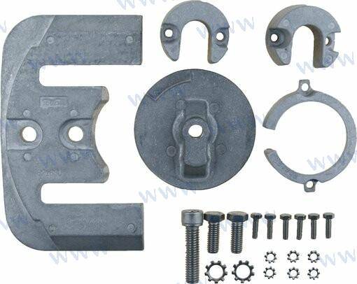 aluminium anode kit for Bravo 1