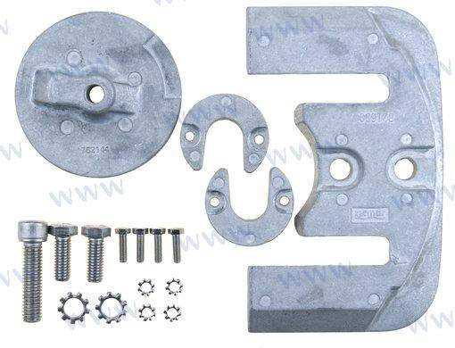 aluminium anode kit fro BRAVO 2