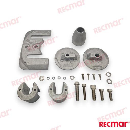 zinc anode kit for Bravo 3 ZN
