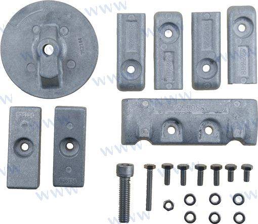 anodes kit for Mercury -aluminum