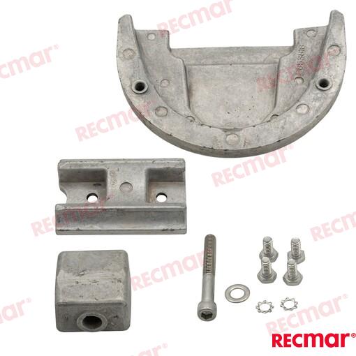 Anodu komplekts OMC Cobra Magnija