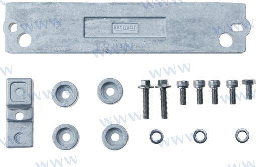 kit anodes aluminio for Suzuki 90, 100, 115, 140 hp