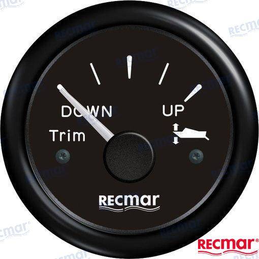TRIM indicators 0-190ohm black d.51mm