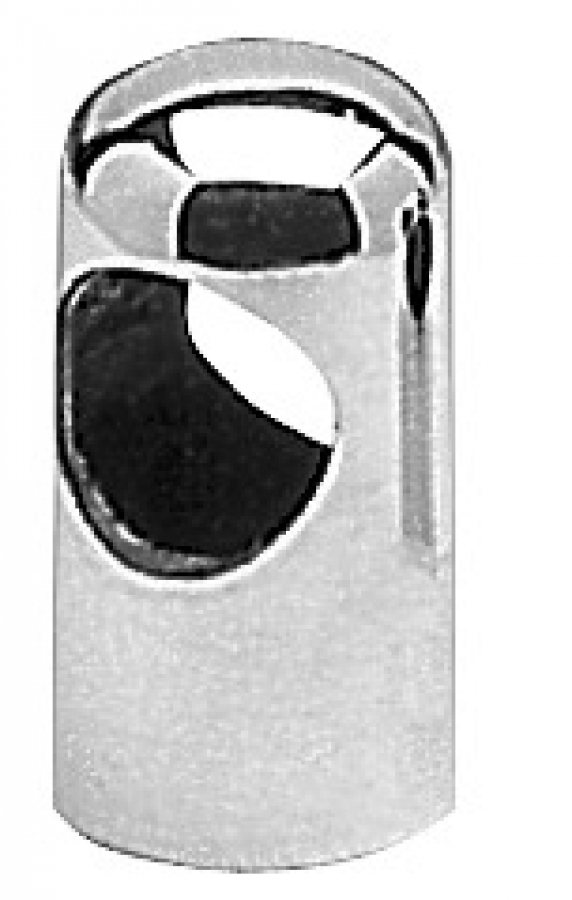 Reliņa kronšteins, centrs caurums 25mm Ø35mm H57mm SS