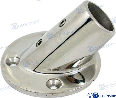 round base 45º Ø7/8" AISI316