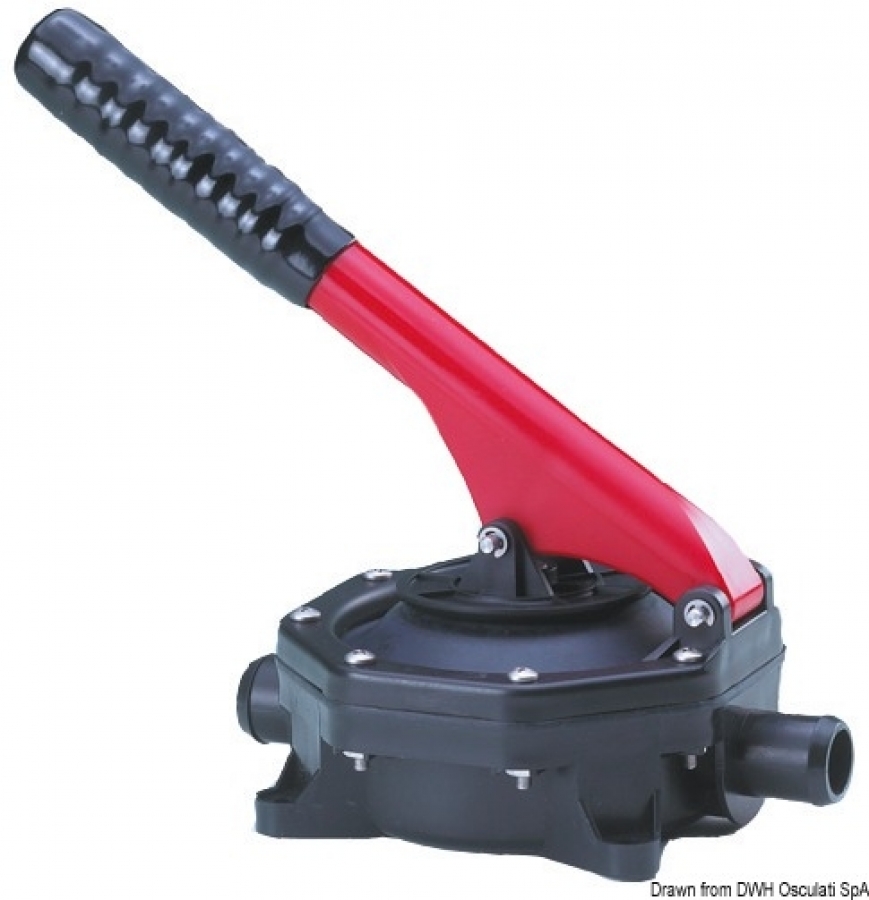 Rokas pumpis Ø25mm šļaukai 180x125xh75mm